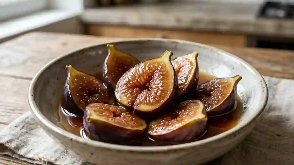 Figues charnues et fondantes au sucre - Photo de présentation