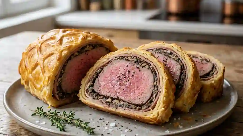 Bœuf Wellington en Croûte Dorée - Photo de présentation