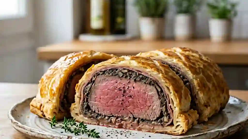Bœuf Wellington croustillant et fondant - Photo de présentation