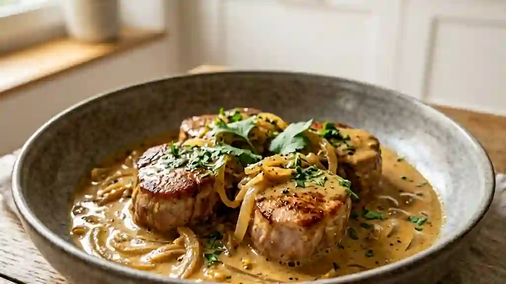 Filet mignon coco et curry fondant - Photo de présentation