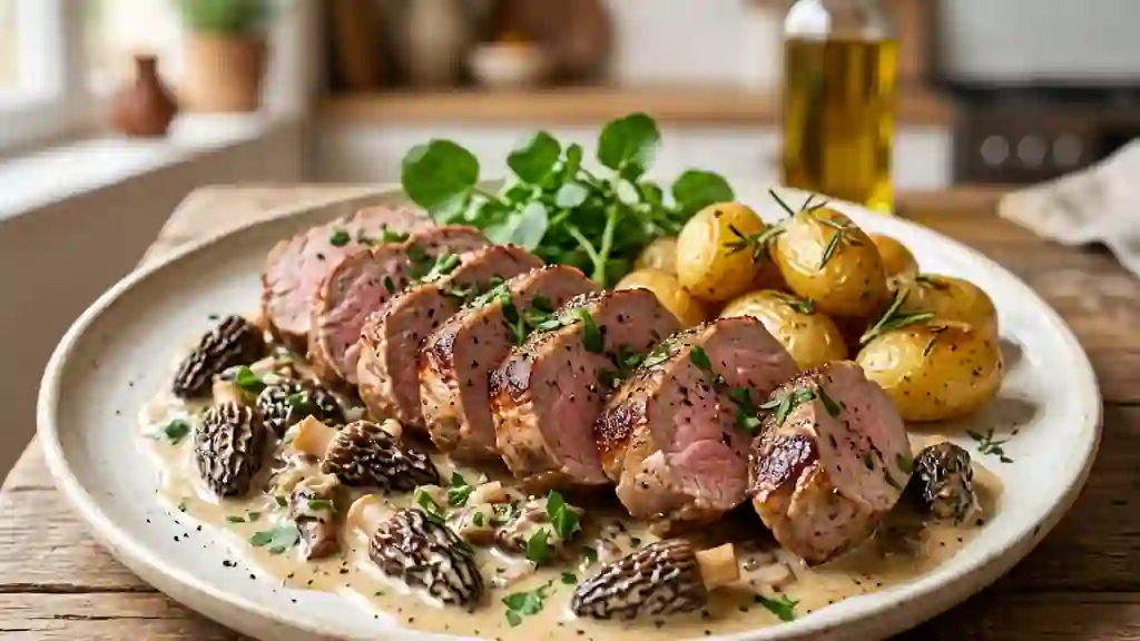 Filet mignon fondant aux morilles - Photo de présentation