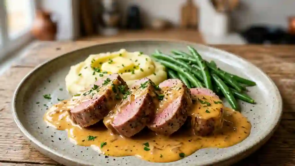 Filet Mignon Crémeux au Maroilles Fondant - Photo de présentation