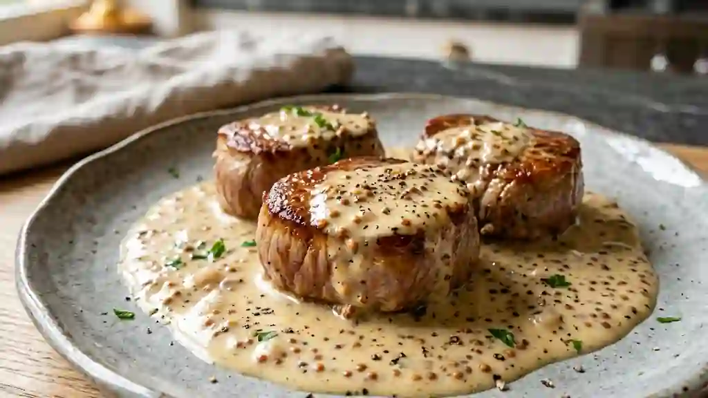 Veau fondant à la graine de moutarde - Photo de présentation
