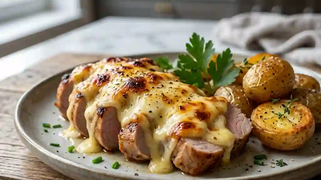 Filet mignon rôti, gratiné au Reblochon coulant - Photo de présentation