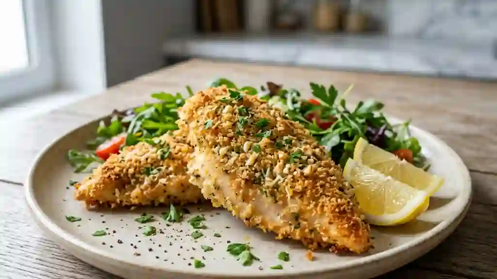 Filets de Poulet au Parmesan Ultra-Croustillants - Photo de présentation
