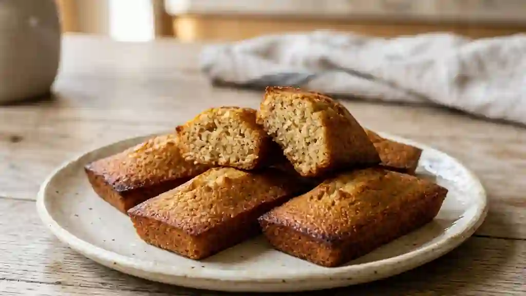 Financiers fondants au beurre noisette - Photo de présentation
