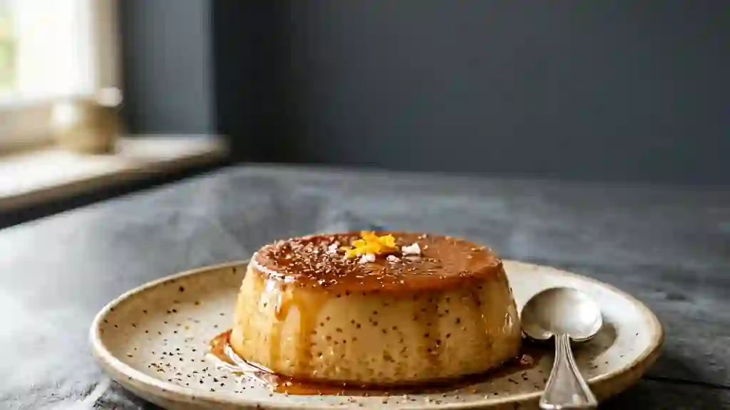 Flan Flamand Onctueux à la Bière et Muscade - Photo de présentation
