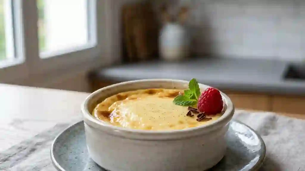 Flan Vanille Onctueux et Léger - Photo de présentation
