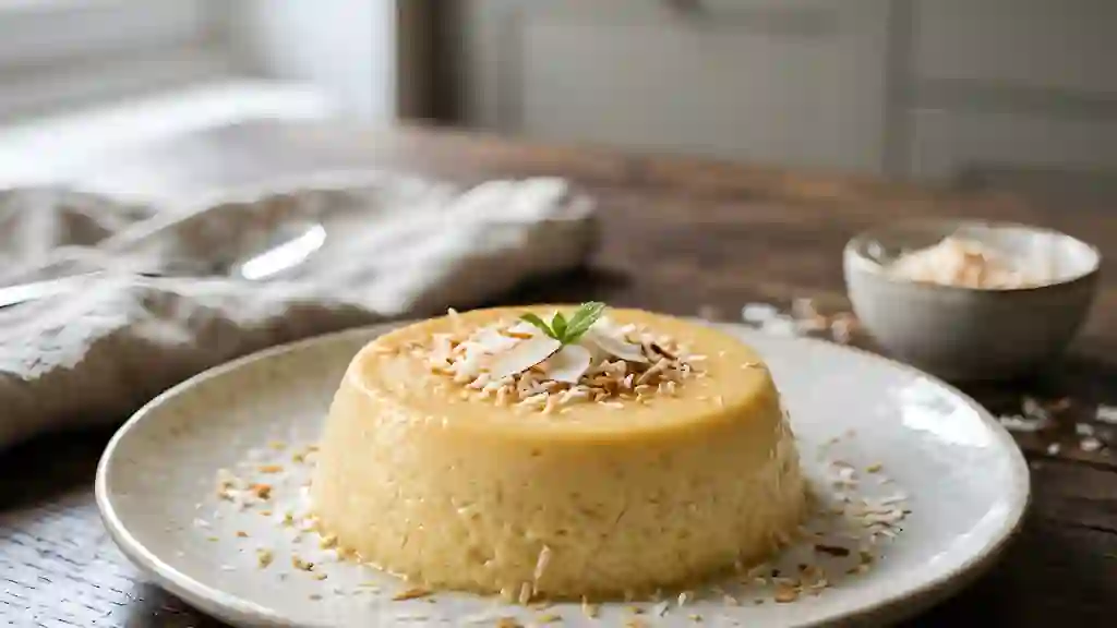 Flan Coco à la Vapeur - Photo de présentation