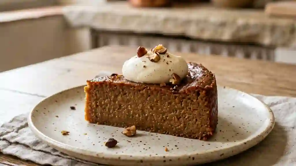 Flan corse à la châtaigne, onctueux et boisé - Photo de présentation
