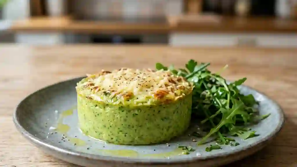 Flan Fondant Brocoli et Avocat - Photo de présentation