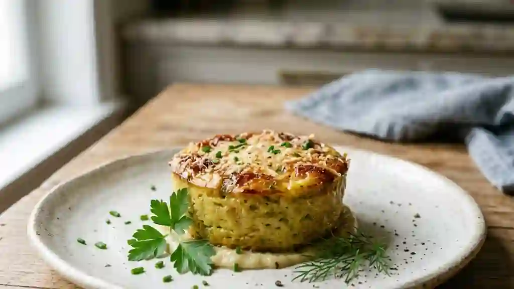 Flan d'Artichauts Fondant et Muscadé - Photo de présentation