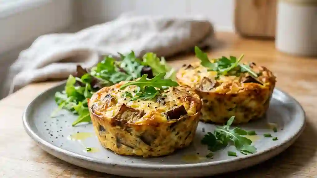 Flan d'aubergines fondant et gratiné - Photo de présentation