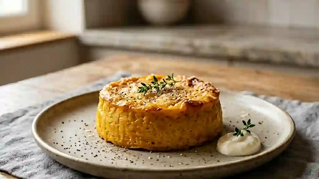 Flan de potiron fondant et muscade - Photo de présentation