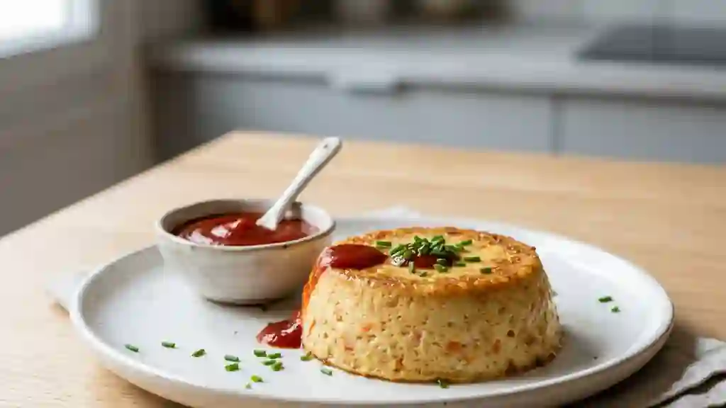 Flans de surimi fondants au ketchup - Photo de présentation