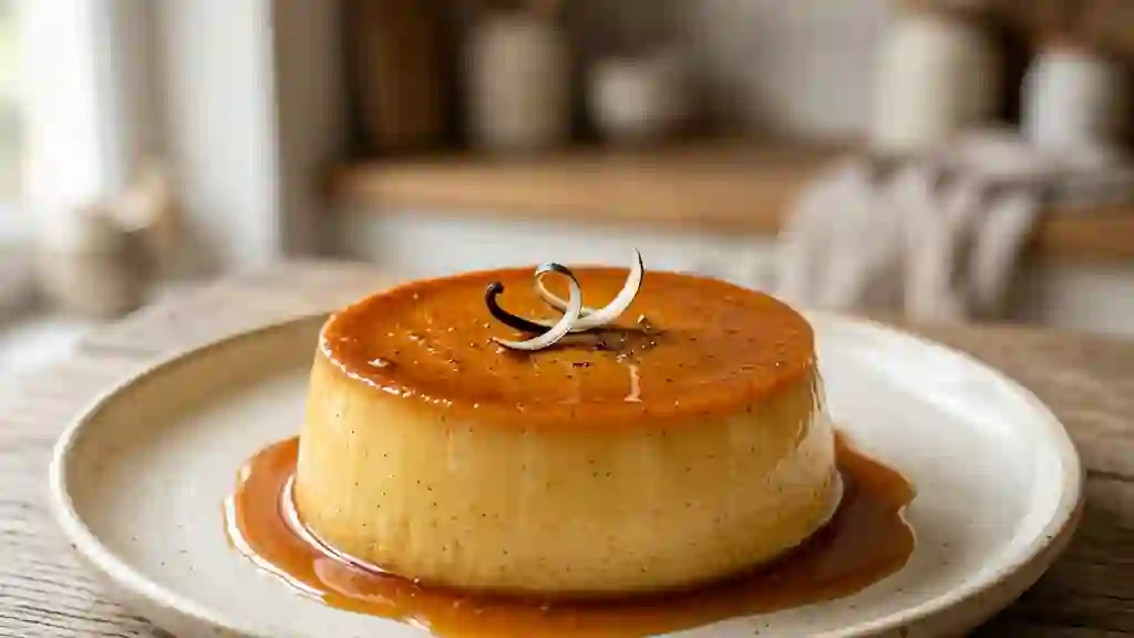 Flan Impérial Onctueux à la Vanille - Photo de présentation