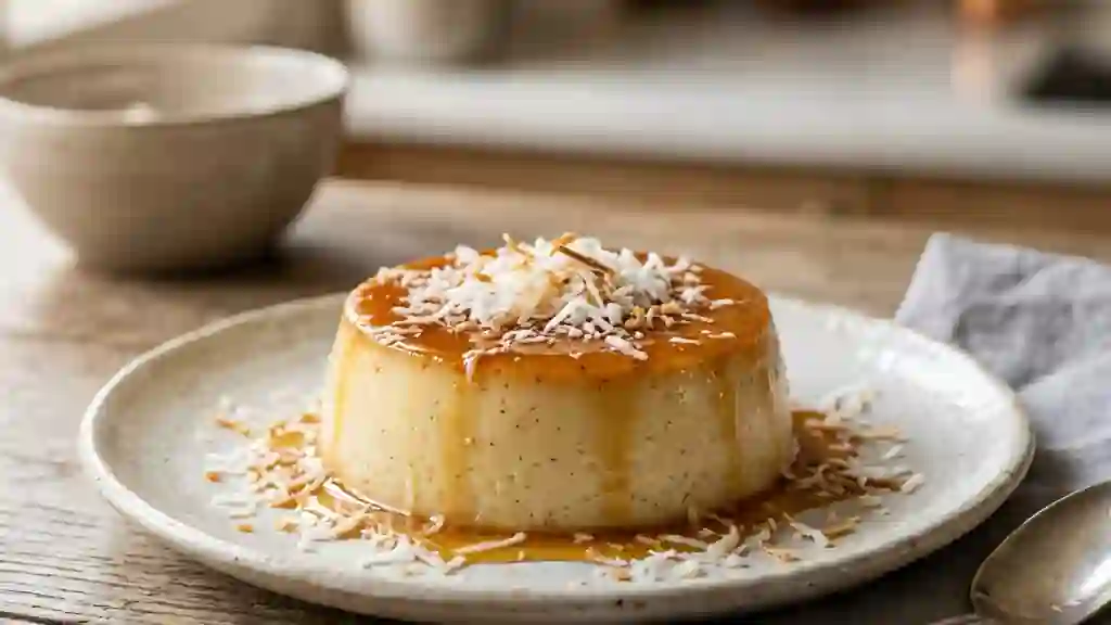 Flan Coco Onctueux au Fructose - Photo de présentation