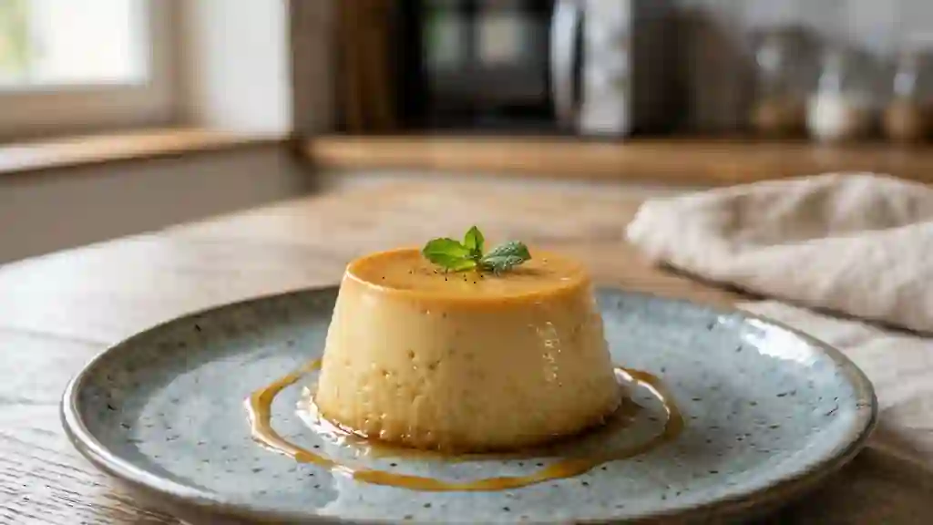 Flan Fondant à la Vanille Express - Photo de présentation