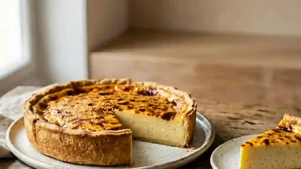 Flan pâtissier onctueux et vanillé - Photo de présentation