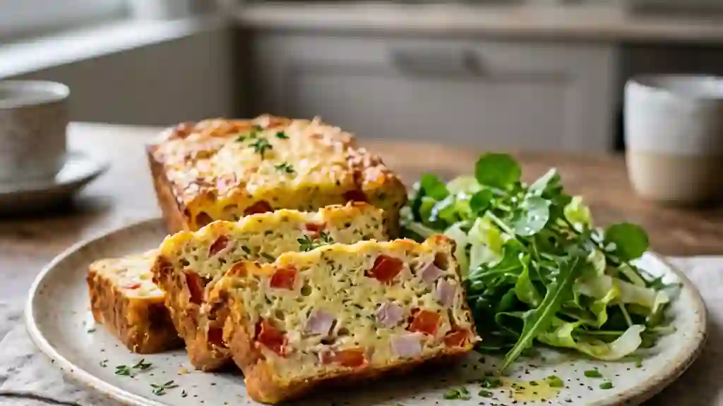 Flan fondant tomate, jambon et fromage - Photo de présentation