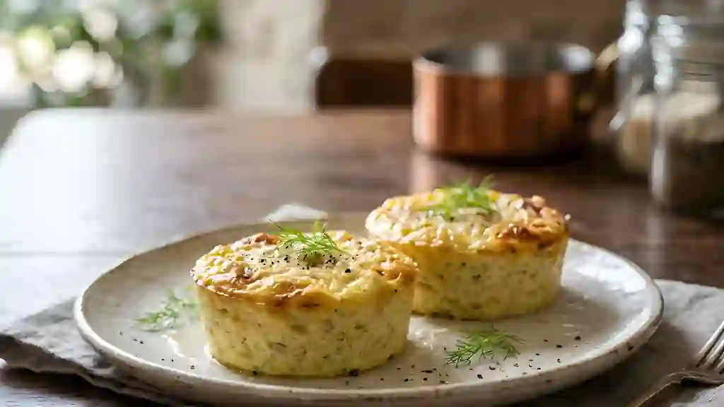 Flans de fenouil onctueux et gratinés - Photo de présentation