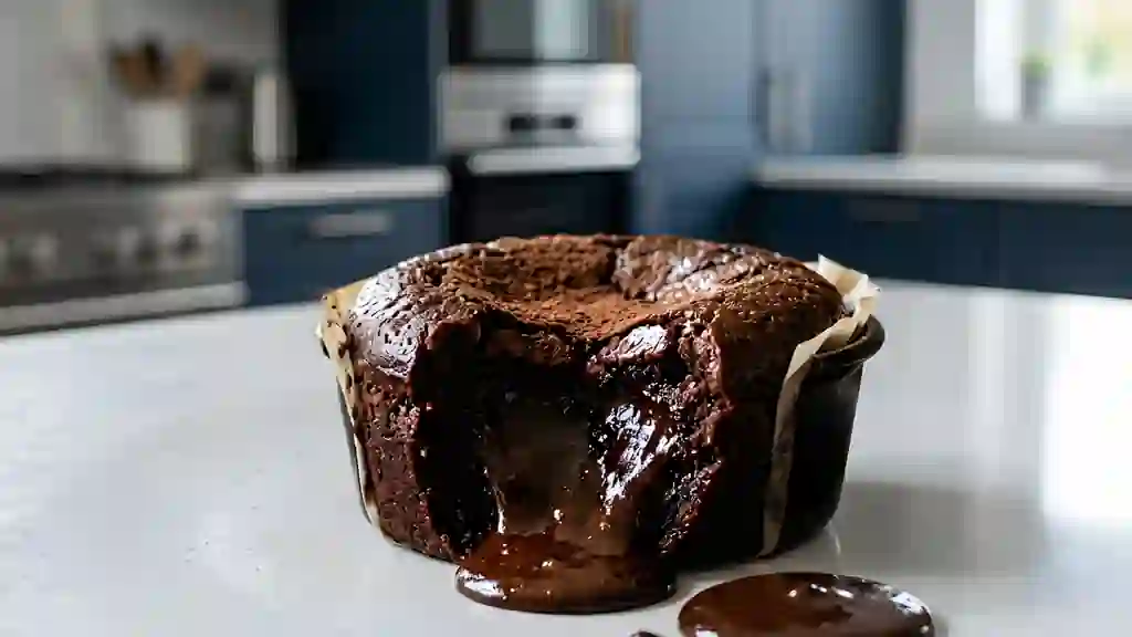 Fondant au chocolat intense et soyeux - Photo de présentation