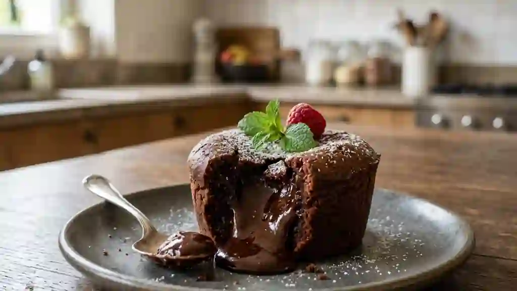 Cœur coulant : l'irrésistible fondant au chocolat - Photo de présentation