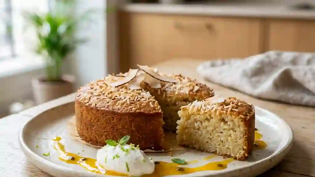 Fondant intense à la noix de coco - Photo de présentation