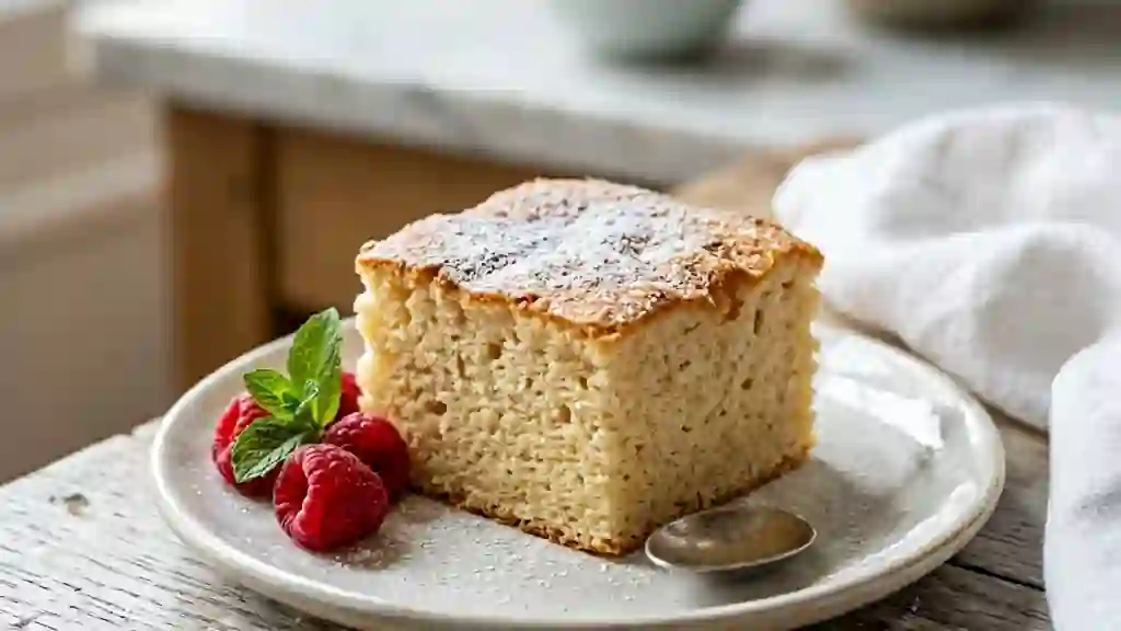 Fondant aérien aux blancs d'œufs et vanille - Photo de présentation