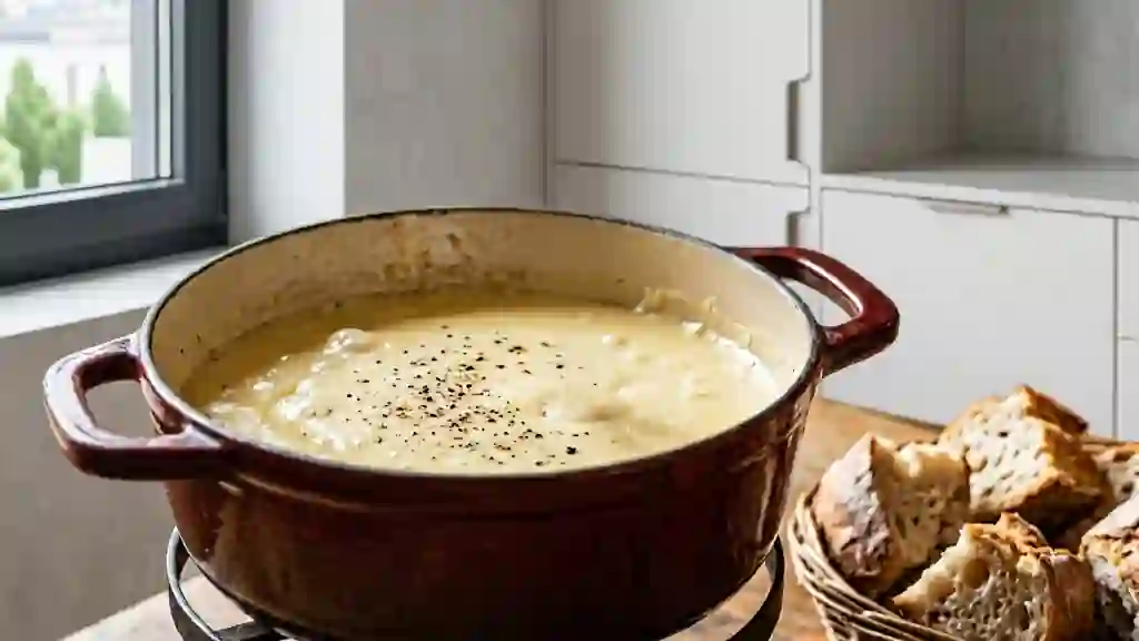 Fondue Bressane Crémeuse & Fruitée - Photo de présentation