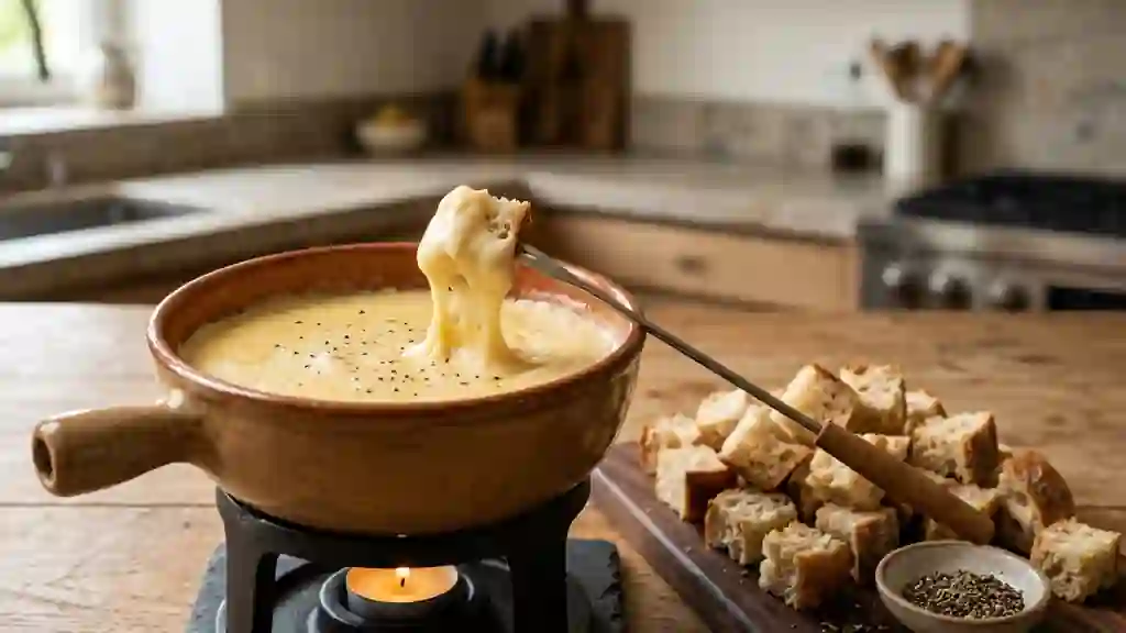 Fondue Italienne Onctueuse au Parmesan - Photo de présentation