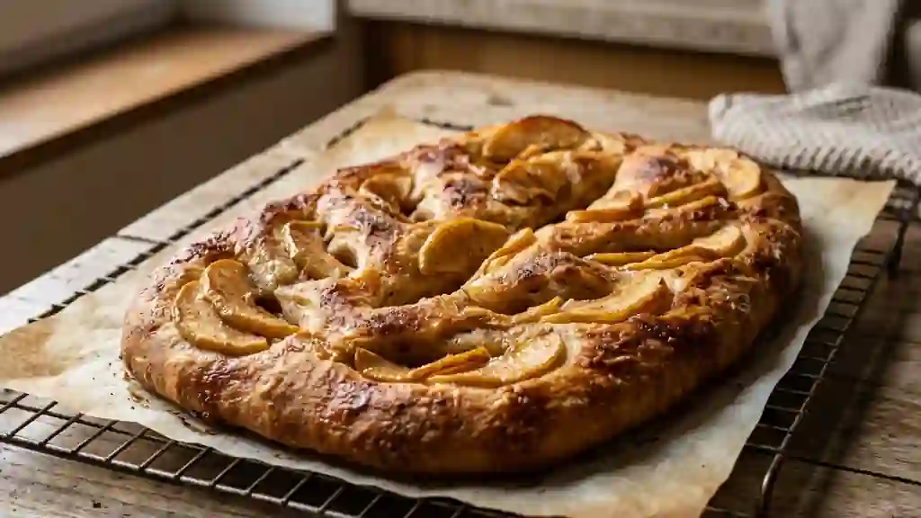 Fougasse Moelleuse aux Pommes Cannelle - Photo de présentation