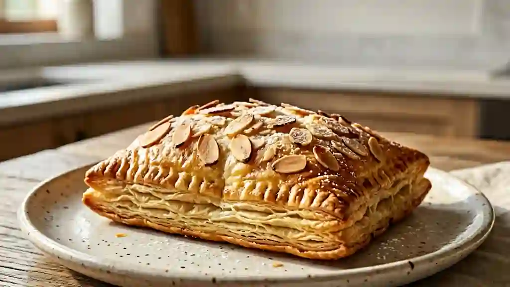 Friands feuilletés à la crème d'amande - Photo de présentation