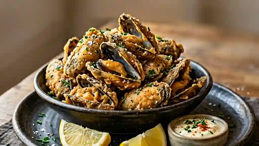 Moules croustillantes au citron - Photo de présentation