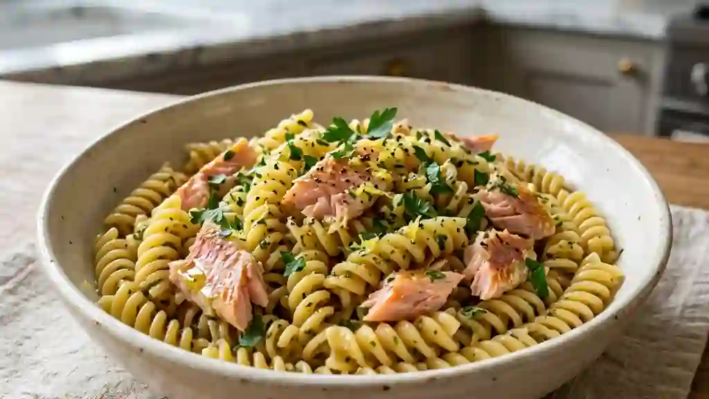 Fusilli fondants aux rougets citronnés - Photo de présentation
