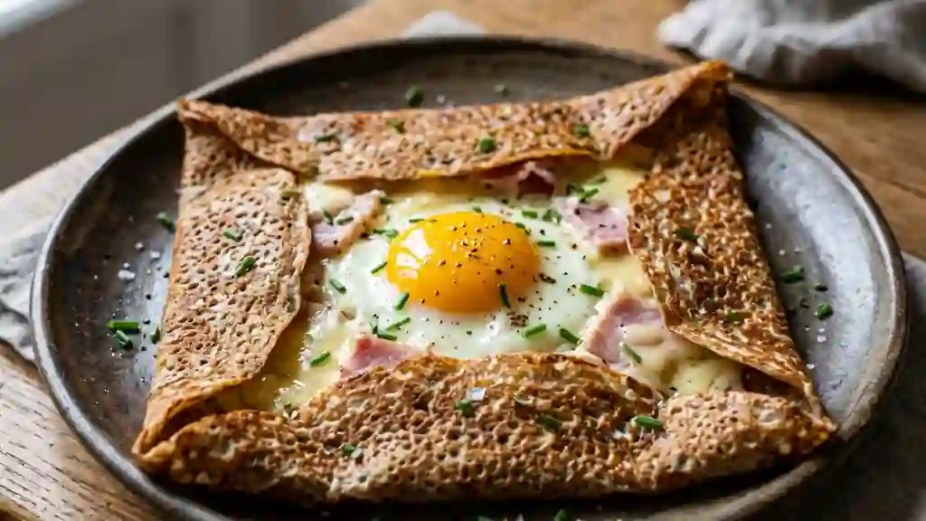 Galette de Sarrasin Complète et Croustillante - Photo de présentation
