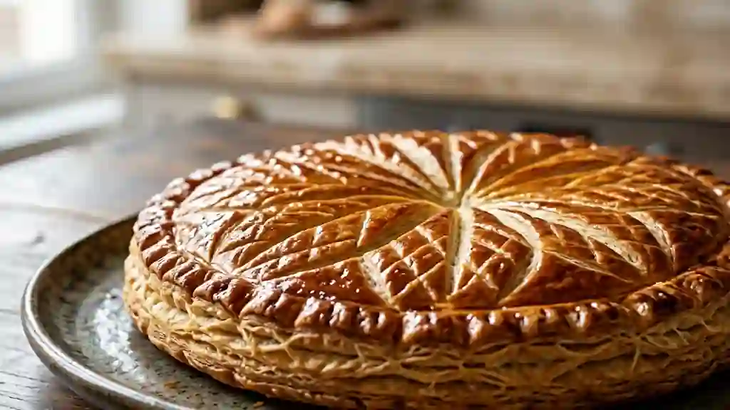 Galette des Rois Frangipane Beurrée et Croustillante - Photo de présentation