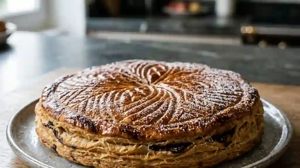 Galette des Rois fondante au cacao - Photo de présentation