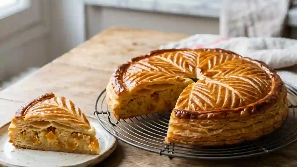Galette des Rois Croustillante à l'Orange - Photo de présentation