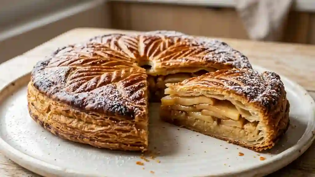 Galette Feuilletée Pommes et Cannelle - Photo de présentation
