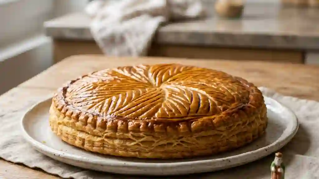 Galette des rois fondante et feuilletée - Photo de présentation