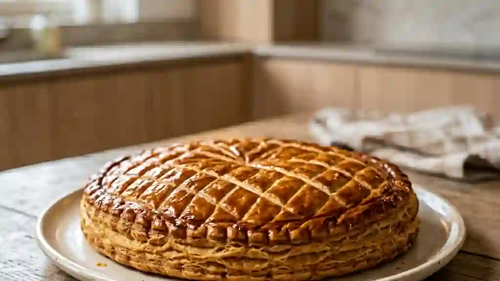 Galette des Rois Feuilletée et Amande Vanillée - Photo de présentation