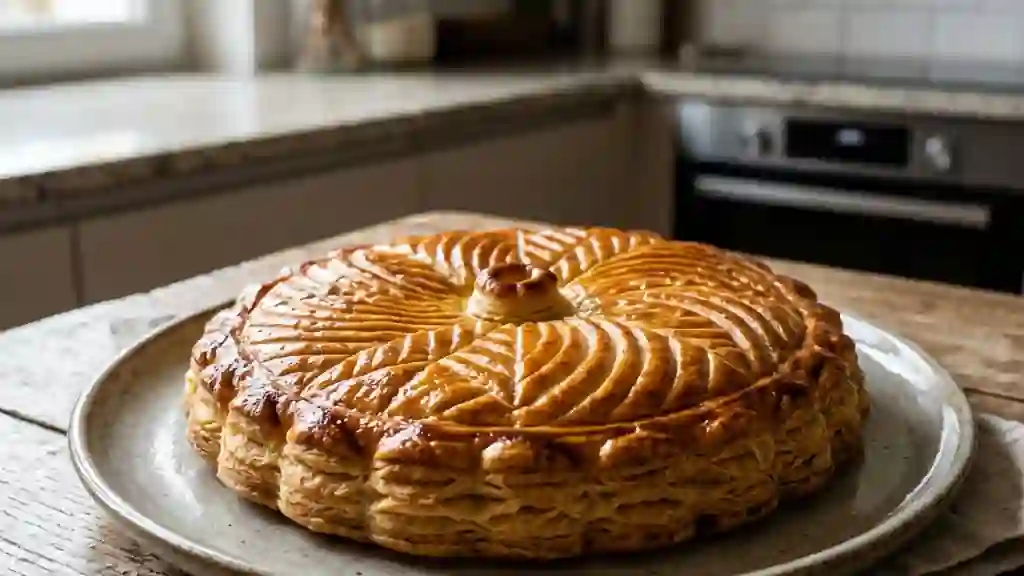 Galette des rois feuilletée et fondante - Photo de présentation