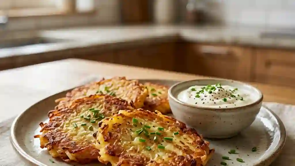 Galettes de Pommes de Terre Croustillantes - Photo de présentation