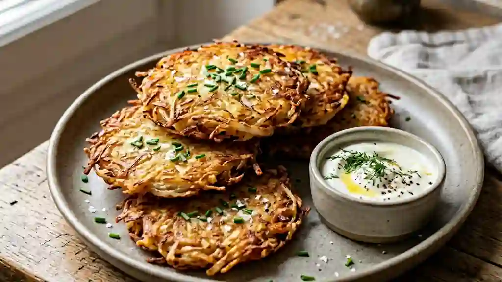 Galettes de pommes de terre ultra-croustillantes - Photo de présentation