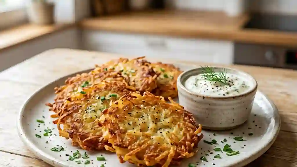 Galettes de pommes de terre ultra-croquantes - Photo de présentation