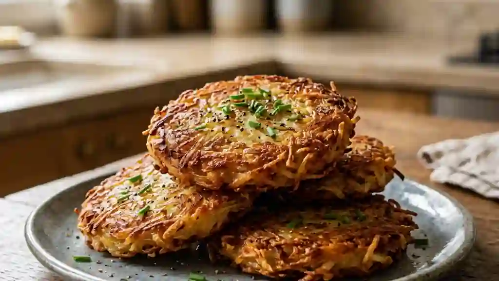 Galettes de pommes de terre ultra-croustillantes - Photo de présentation