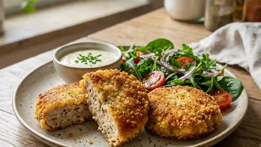 Galettes de poulet ultra-croustillantes - Photo de présentation
