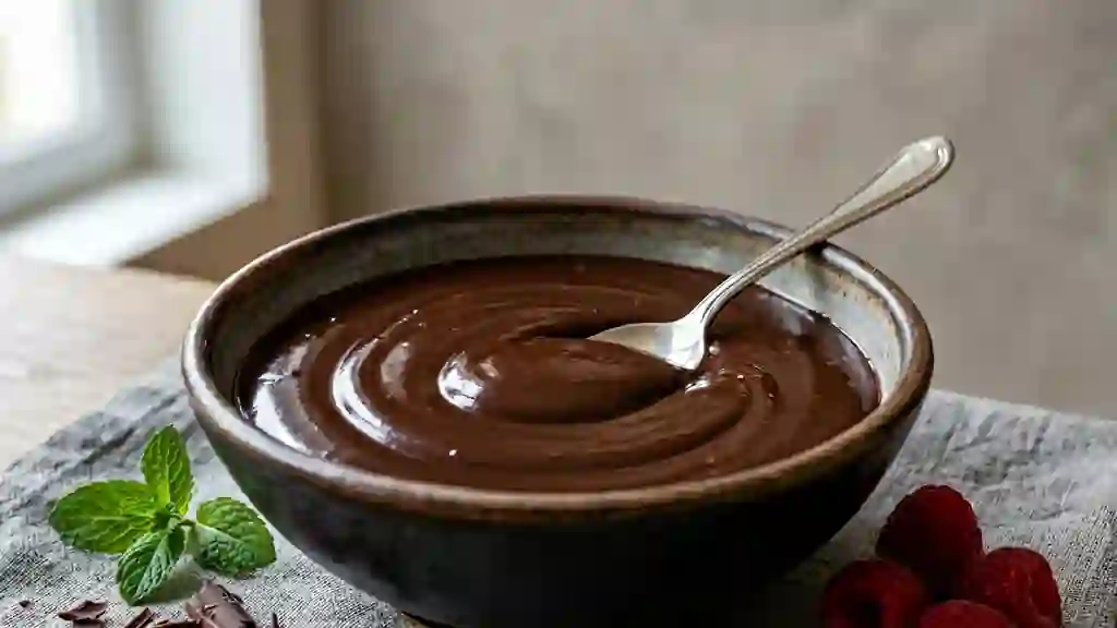 Ganache Chocolat Veloutée et Brillante - Photo de présentation
