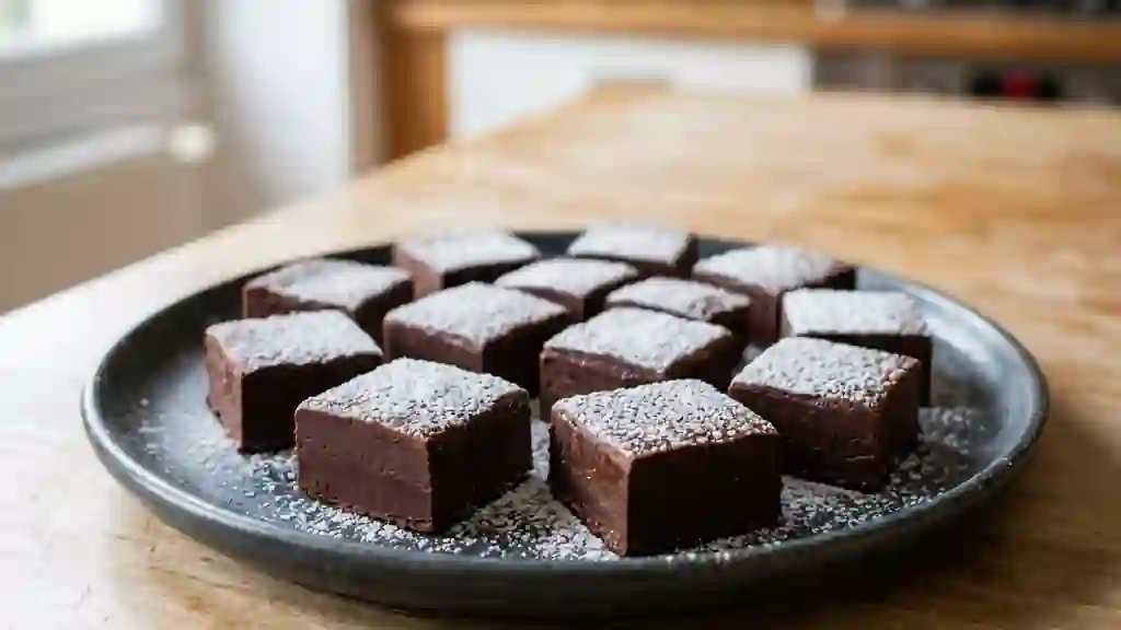 Ganache fondante chocolat noir et fève tonka - Photo de présentation